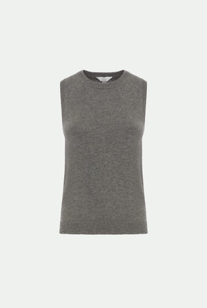 Canottiera in luxury cashmere