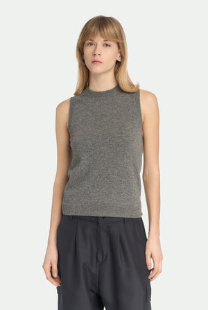 Tank top in luxury cashmere