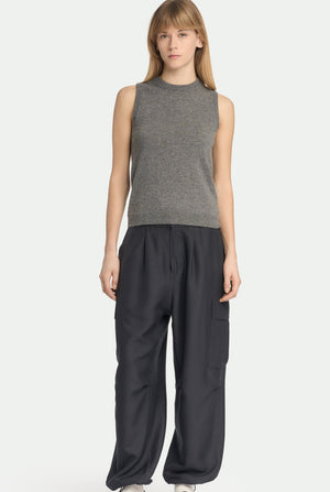 Canottiera in luxury cashmere