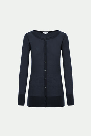 Ultra-fine cashmere cardigan