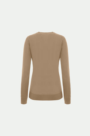 Cardigan aus Makò-Baumwolle