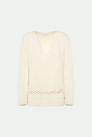 Luxury cashmere Alma V-neck