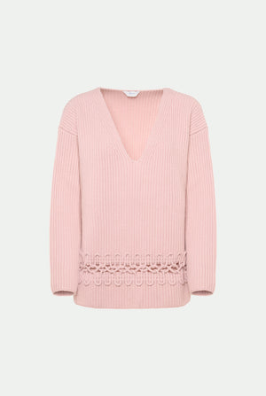 Luxury cashmere Alma V-neck