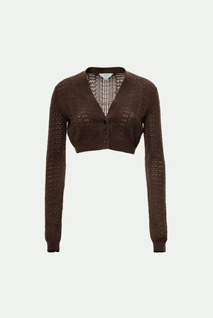 Cardigan in cotone Makò