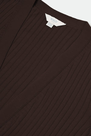 Cardigan aus Makò-Baumwolle