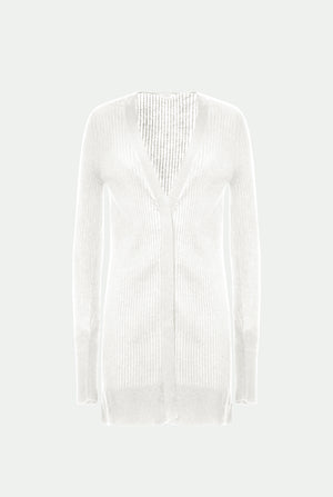 Cardigan in ultra-fine cashmere