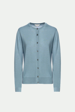 Cardigan aus Kaschmir und Seide