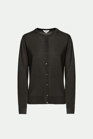 Cardigan in cashmere silk