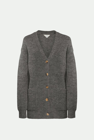 Cardigan a costa in luxury cashmere