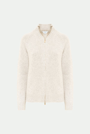 Cashmere bomber jacket