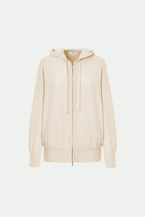 Luxury cashmere bomber jacket