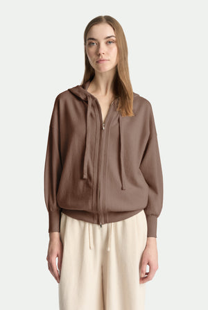 Luxury cashmere bomber