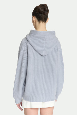 Luxury cashmere Gemma bomber jacket