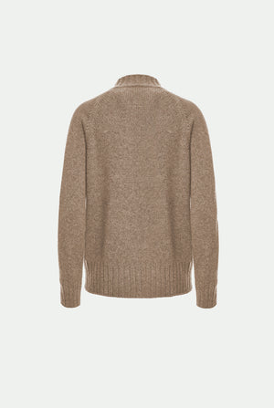Bomber zippé raglan en cachemire