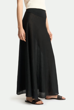 Rock aus Kaschmir und Seide