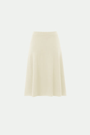 Luxury cashmere skirt