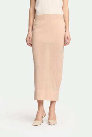 Skirt in luxury cashmere