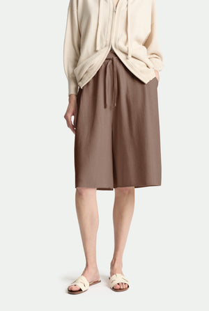 Luxury cashmere Bermuda shorts