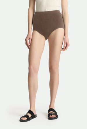 Luxury cashmere culottes