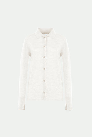 Cashmere and silk shirt