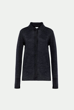 Cashmere and silk shirt