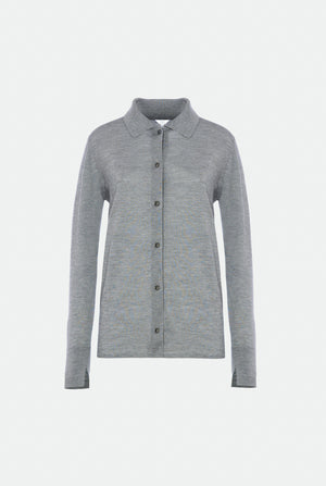 Cashmere and silk shirt