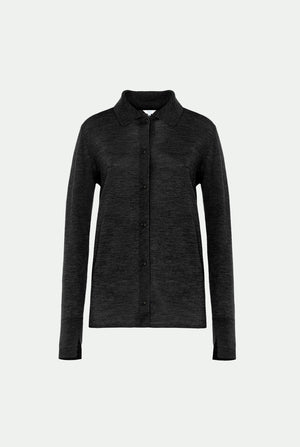 Cashmere and silk shirt