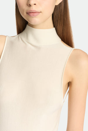 Kleid aus Kaschmir und Seide