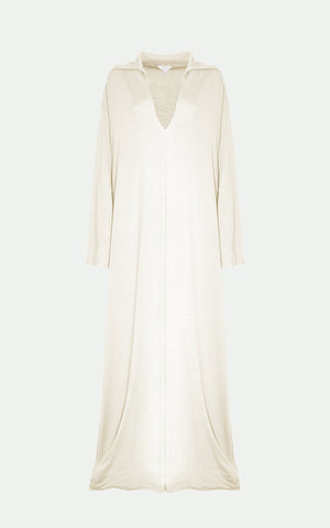Caftan in cashmere silk