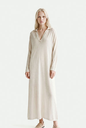 Caftan in cashmere silk