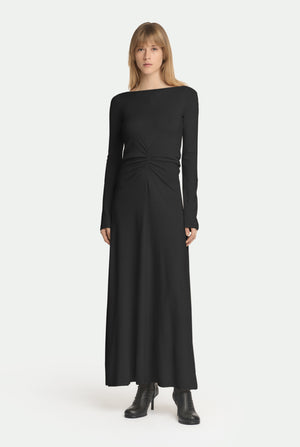 Kleid aus Kaschmir und Seide
