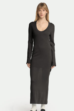 Dress in luxury cashmere