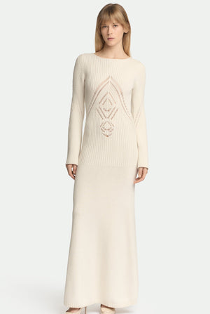 Dress in luxury cashmere