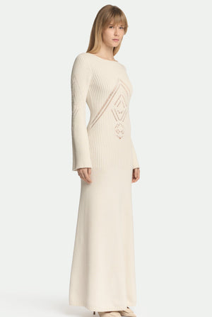 Dress in luxury cashmere