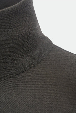 Maglia collo alto Alberto in Extrafine merino