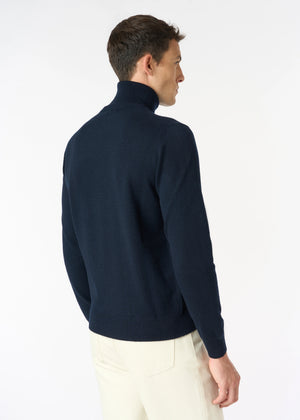 Luxury cashmere turtleneck sweater