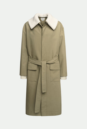 Trenchcoat aus Baumwolle