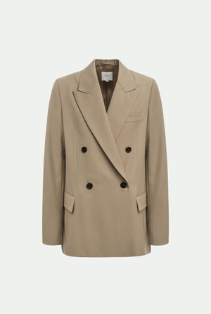 Zweireihiger Blazer aus Schurwolle