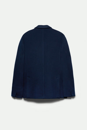 George Double-Breasted Blazer in wool and cashmere