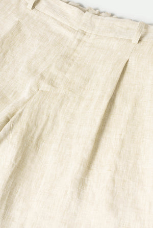 Linen Bermuda shorts