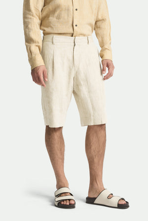 Linen Bermuda shorts