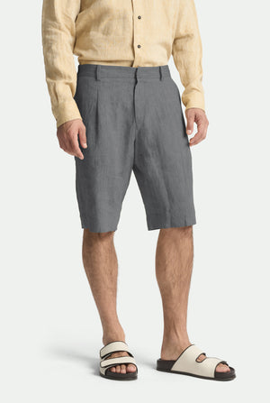 Linen Bermuda shorts