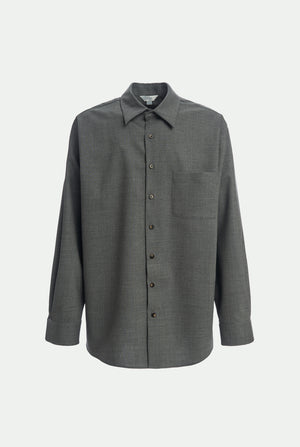 Hemd aus Schurwollmischung