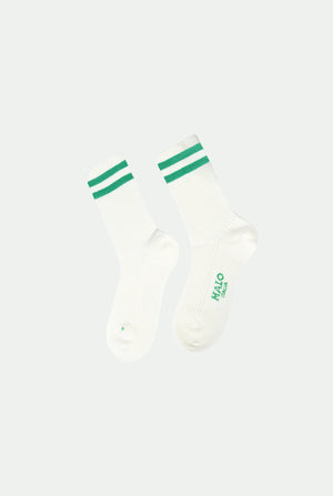 Calcetines en punto canalé de cachemira