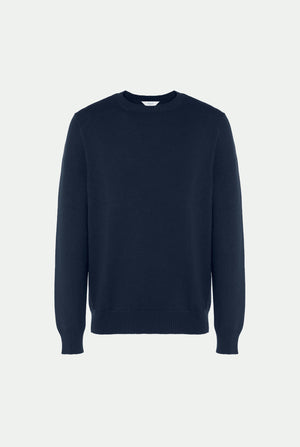 Virgin wool crewneck