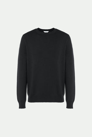 Virgin wool crewneck