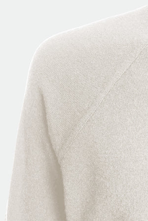 Maglia girocollo Silvio raglan in luxury cashmere