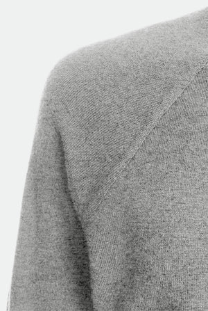 Maglia girocollo Silvio raglan in luxury cashmere