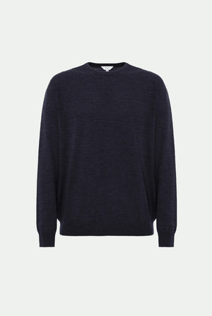 Virgin wool crewneck