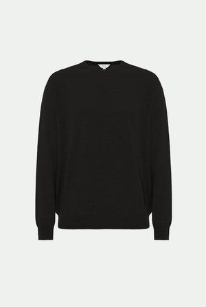Virgin wool crewneck